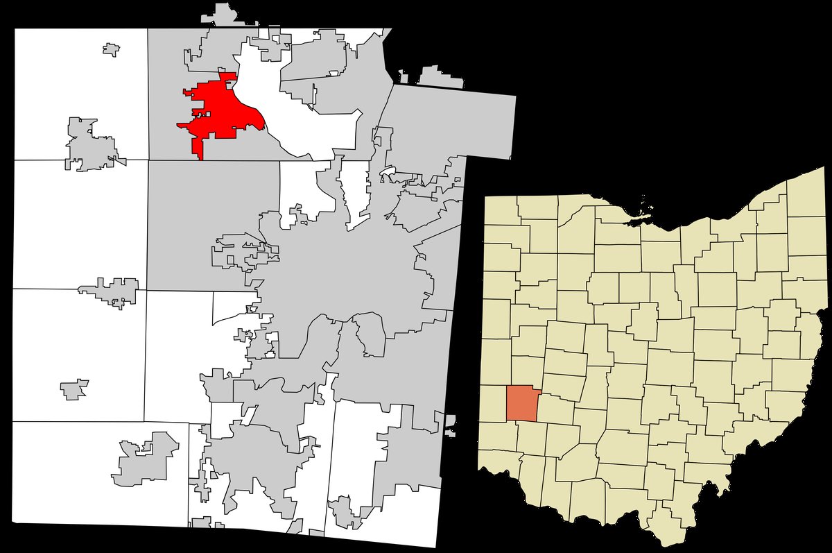 Englewood, OH - File:Montgomery County Ohio incorporated and unincorporated areas Englewood  hig